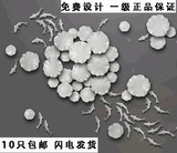 欧式陶瓷鱼创意墙饰挂饰壁饰壁挂客厅卧室电视立体墙上挂件装饰品