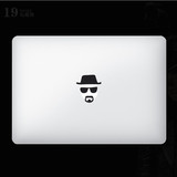 苹果笔记本12寸mac贴膜 macbook air贴纸 Pro13创意个性logo贴膜