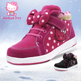 Hello Kitty/凯蒂猫2015冬季新款女童鞋女生运动鞋高帮休闲鞋棉鞋