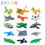 INTEXBB戏水玩具 孩子坐骑 水上动物造型 儿童成人充气宝宝 多款