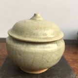 瓷器陶器 老瓷器 古玩古董 明代 老瓷器龙泉窑口罐子 包老包真
