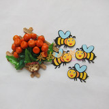 幼儿园教室墙壁装饰材料儿童房间背景布置用品泡沫卡通墙贴小蜜蜂