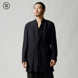 归心原创春款中国风男装设计师原创外套 新中式休闲男士长袖风衣