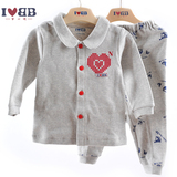 拉比下一代专柜正品 婴儿秋衣套装儿童宝宝衣服XNCAA10500