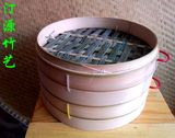 竹蒸笼笼屉 大 家用 纯手工制作 可定做 毛竹蒸屉 厨房用28cm蒸具