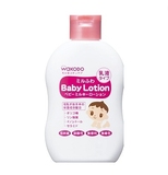 日本原装和光堂婴儿润肤乳 低敏牛奶保湿乳液 150ML 换购43元！