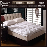 上海双层羽绒床垫床褥子加厚10cm五星级酒店席梦思鹅绒床垫