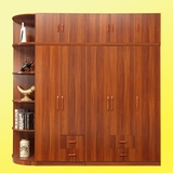 板式大衣柜新款实木质整体衣橱木衣柜包邮 整体衣柜特价 组合衣柜