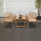 新中式餐桌椅 实木茶桌椅 禅意和风家具 茶楼样板房仿古艺术家具