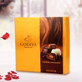 美国进口GODIVA歌帝梵金装巧克力礼盒132g情人节礼物