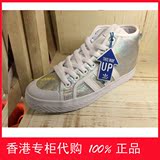 香港专柜正品代购 Adidas三叶草 银色內增高休闲女鞋 S77427