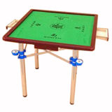 可折叠式麻将桌多功能简易餐桌两用型棋牌桌麻雀台手动麻将桌子 8