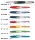 日本百乐PILOT|多彩透明迷你钢笔|SPN-20F 8色|新增专用墨囊