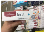 新西兰代购Red Seal 儿童牙膏可食用无氟牙膏婴儿宝宝牙膏可吞咽