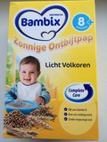 【直邮凑拍】宝宝辅食Bambix8种谷物营养米糊米粉含B1及铁 8个月+