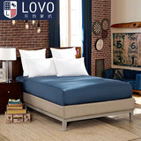 LOVO家纺全纯棉单件床笠式床单床罩床护套 三款 罗莱公司出品