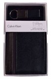 包邮 美国专柜正品代购Calvin Klein男士真皮黑色短款牛皮钱包