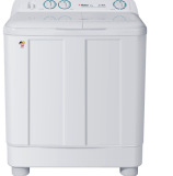 Haier/海尔 XPB80-1187BS家家喜 半自动双桶洗衣机8kg洗脱一体机