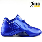 尾尾猪Adidas Tmac3麦迪3经典黑蓝蓝漆皮篮球鞋 C75308 C75307