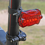ACRONO自行车尾灯蝴蝶尾灯警示灯夜间骑行用品5LED后尾灯骑行装备