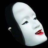 AQHSU新发现化妆舞会电锯惊魂日本能面狂面具般若恐怖树脂电影主