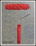 7寸压花滚筒硅藻泥施工工具肌理漆滚筒艺术涂料压花工具滚筒130T
