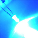 常用LED发光二极管 3MM 圆头 白发蓝光LED灯