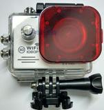 SJ7000潜水滤镜 水下调色镜 6色可选 SJ7000配件 山狗配件 5代机