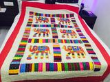 印度民族风特色纯手工绣制挂毯 壁毯 床单 床盖加厚