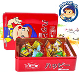 不二家日本进口 铁盒糖果 巧克力夹心奶糖喜糖卡通礼盒装 零食品