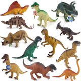 包邮侏罗纪公园大号恐龙玩具 软体塑胶仿真动物模型男孩礼物翼龙