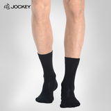 Jockey男士袜子 竹浆纤维柔软贴身高弹吸湿休闲袜 柔软贴身