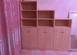 新组合柜实木 梯柜组合 儿童柜 书柜书橱带门储物柜储藏柜 可定做
