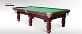 正品星牌台球桌，XW118-9A，美式落袋桌球台，家用黑八台球桌