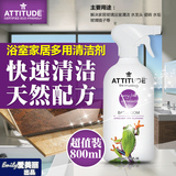 现货美国Attitude态度浴室清洁剂家用浴缸瓷砖除水垢水渍强力去污