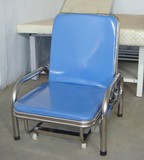 陪护椅不锈钢陪护椅椅床两用医用陪护椅午休折叠椅多功能折叠椅