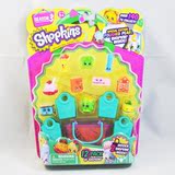 shopkins 卡通动漫公仔超级商场套装 商店家庭水果蔬菜过家家玩具