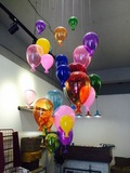 意彩色玻璃气球泡泡吊灯客展厅儿童房幼儿园楼梯间餐厅装修饰灯创