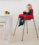 IKEA 宜家代购 安迪洛 高脚椅 儿童餐椅宝宝吃饭椅安全座椅
