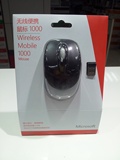 正品微软无线鼠标 舒适1000鼠标 黑色.原装正品