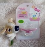 香港代购 母婴专柜hello kitty baby安抚奶嘴 6-个月以上婴儿使用