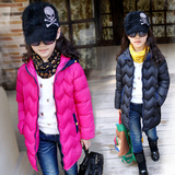 冬季童装2015新款韩版女童风衣外套加厚儿童棉衣大童保暖外衣冬潮