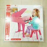 全新德国Hape30键钢琴立式三角钢琴宝宝早旋律益智木质儿童玩具