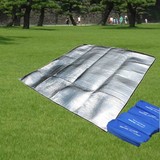户外用品露营轻便防潮垫铝箔爬行垫地垫野营野餐垫睡垫铝膜防潮垫