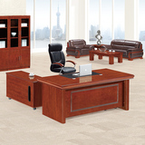 福州办公家具办公桌实木贴皮油漆中班台老板经理主管中班办公桌