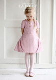 法国代购Dolly 2014春夏新款公主淑女粉红色的裙子