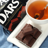 日本进口零食品 森永达斯DARS 黑色牛奶巧克力42g(60g) 12粒