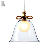 微艺术Moooi BELL lamp北欧创意餐厅灯服装店可爱玻璃铃铛吊灯