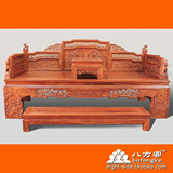 特价中式仿古罗汉床家具 雕龙实木红木罗汉床三件套非洲花梨木