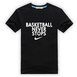 青少年运动篮球科比t恤 男士夏季纯棉短袖学生宽松加肥加大半袖潮